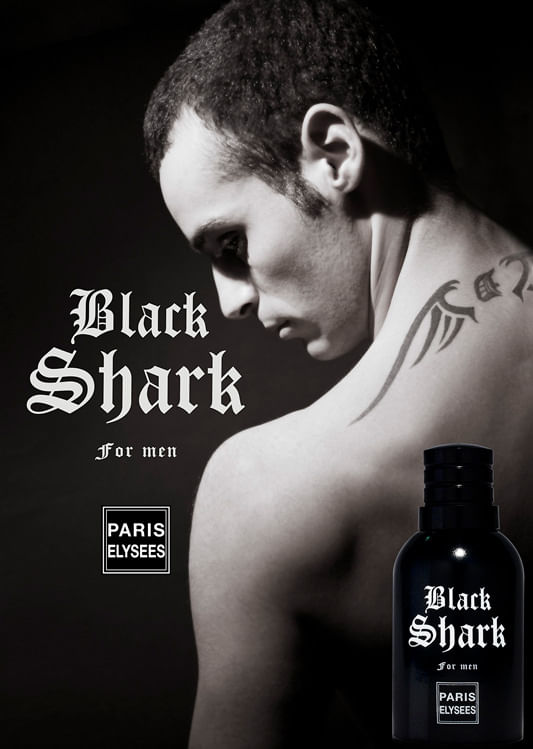 Black Shark Paris Elysees - Perfume Masculino - Eau de Toilette