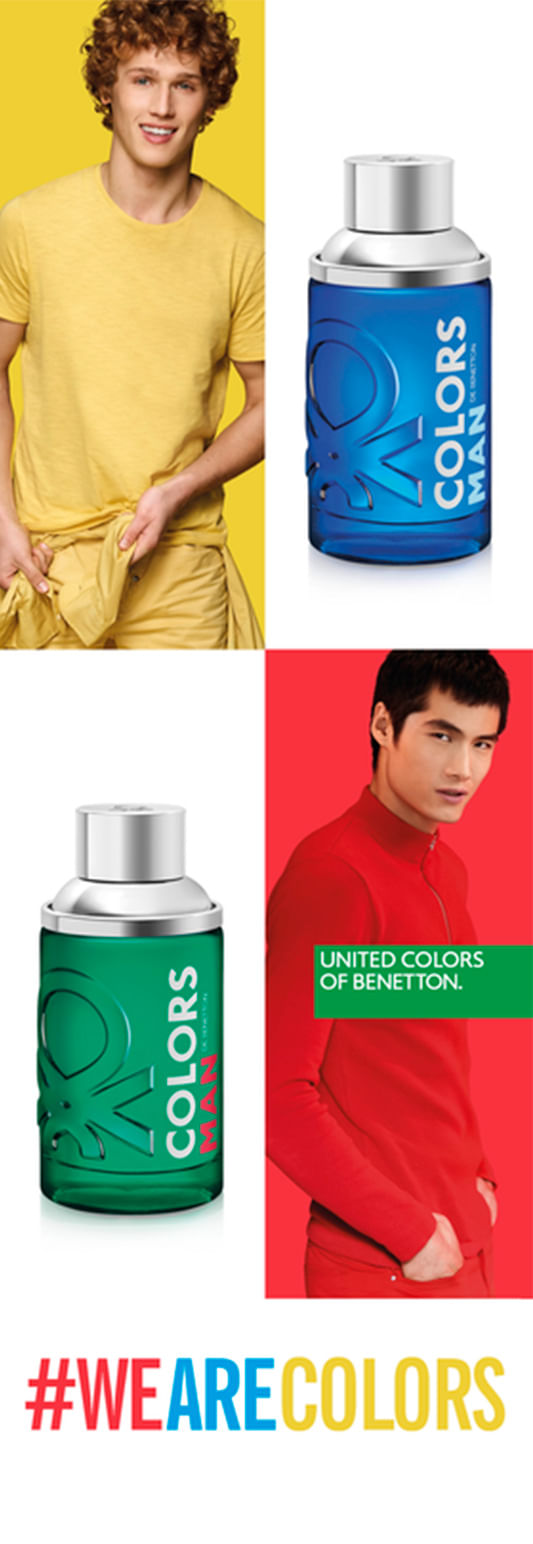 Colors Man Blue Benetton - Perfume Masculino - Eau de Toilette