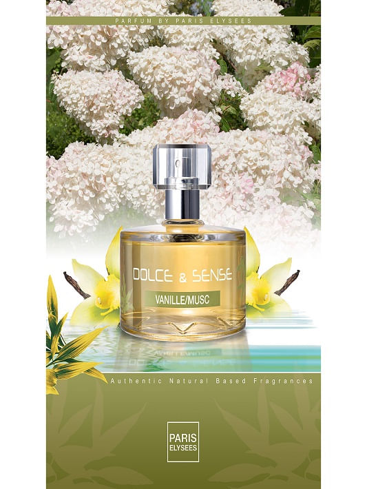 Dolce & Sense Vanille/MuscParis Elysees Perfume Feminino - Eau de Parfum