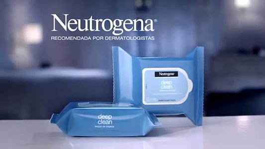  Deep Clean Neutrogena - Lenços de Limpeza Facial 