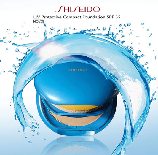 Case para Sun Protection Compact Foundation Shiseido - Estojo Refilável - Case para Refil do Protetor