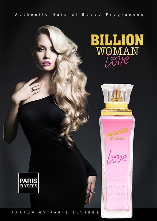 Billion Woman Love Paris Elysees - Perfume Feminino - Eau de Toilette