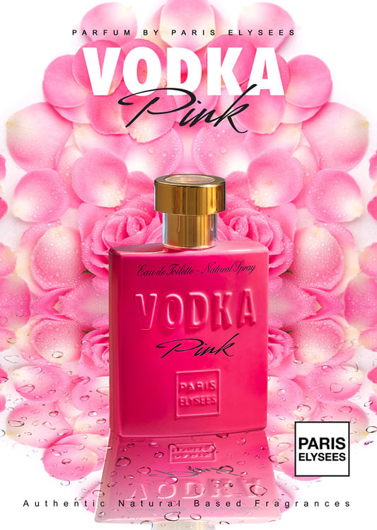 Vodka Pink Paris Elysees - Perfume Feminino - Eau de Toilette
