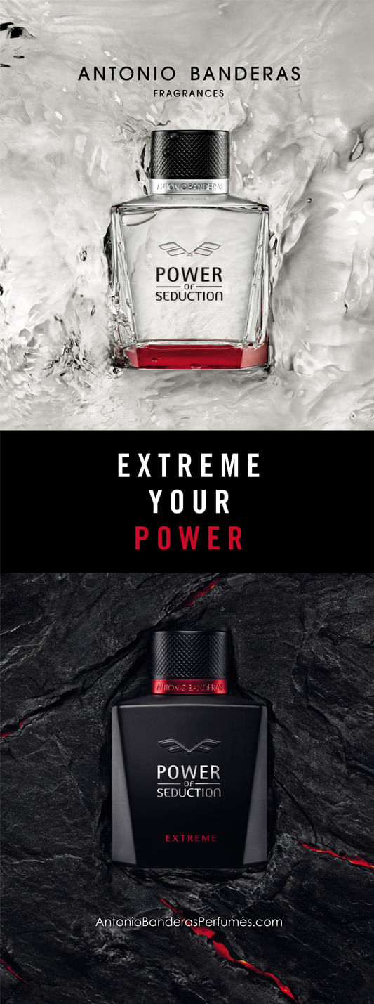 Power of Seduction Extreme Antonio Banderas - Perfume Masculino Eau de Toilette