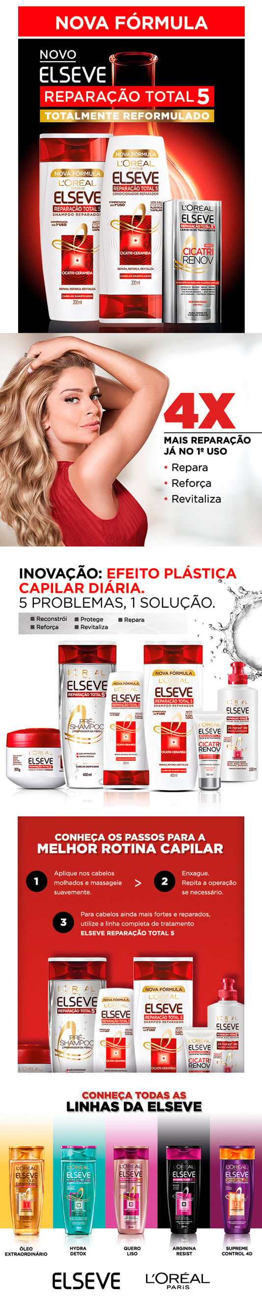 Elseve Reparação Total 5+ L’Oreal Paris