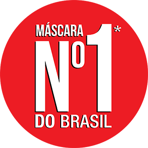 A máscara número 1 do Brasil