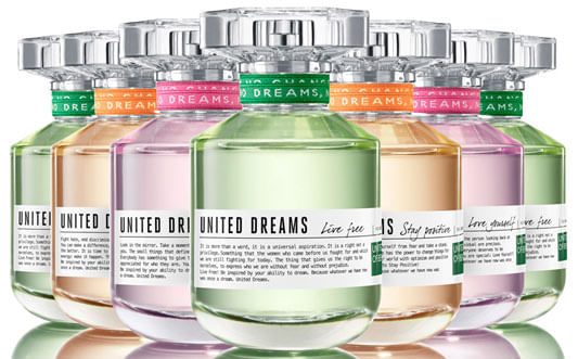 Perfume Importado United Dreams United Dreams Live Free EDT -  Benetton - Perfume Feminino - United Colors of Benetton 
