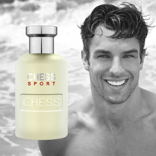  Chess Sport Eau de Toilette Paris Bleu - Perfume Masculino