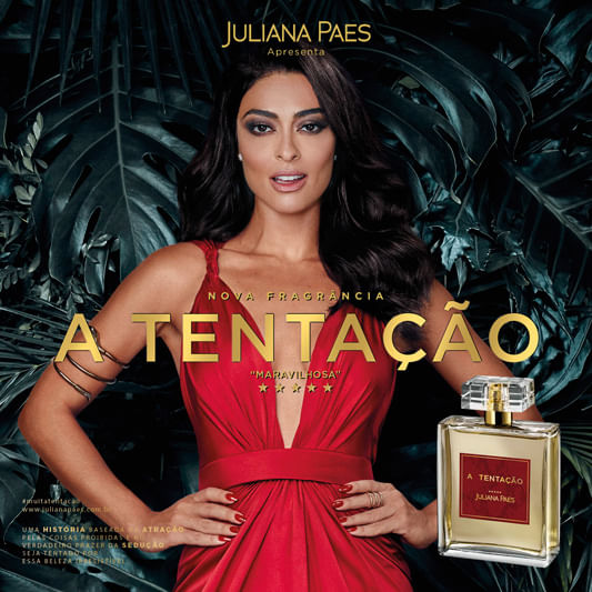 A Tentação Dêo Colônia Juliana Paes - Perfume Feminino