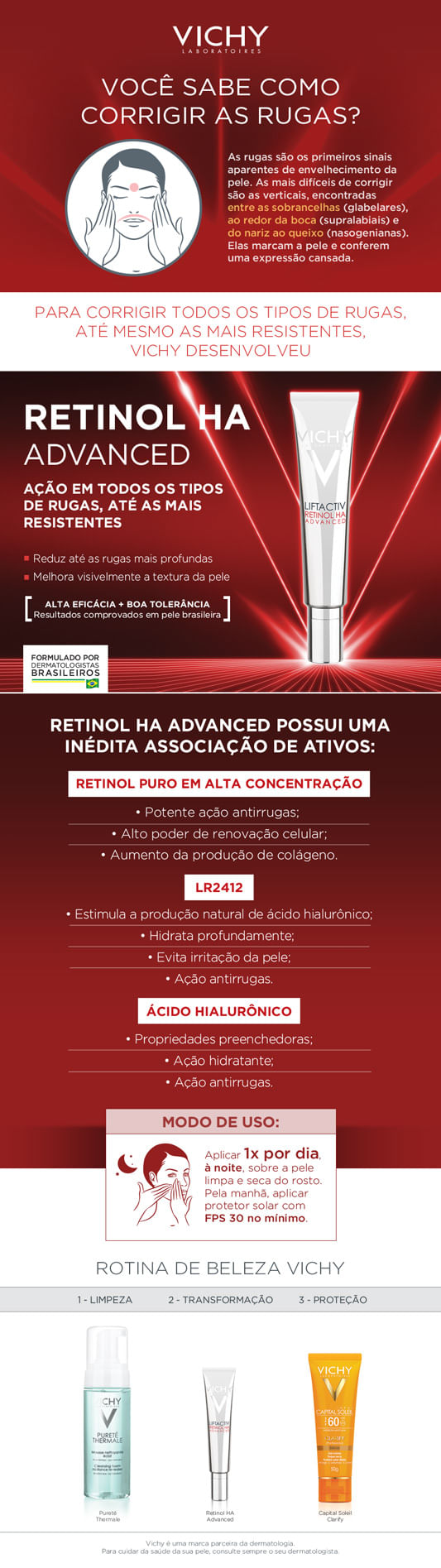 Liftactiv Retinol HA Advanced Vichy - Rejuvenescedor Facial