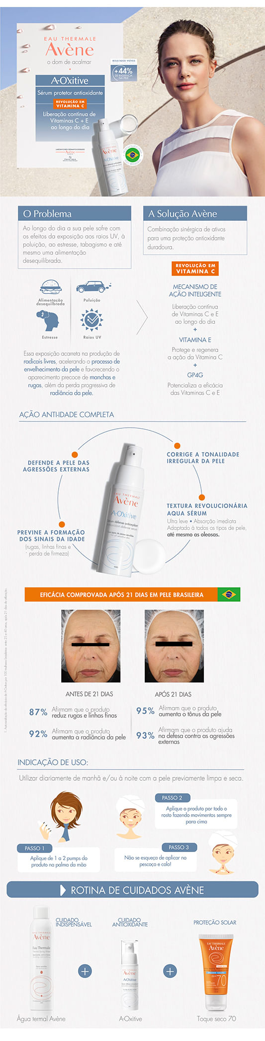 Serum Facial Avene - A - OXitive